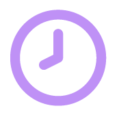 Graphic of a clock